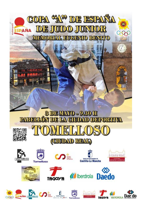 2 MEDALLAS EN LA Copa de España de Judo Junior Tomelloso 03-05-25